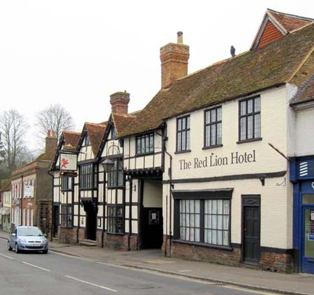 Red Lion - Wendover - Buckinghamshire - Robert Louis Stevenson, Rupert Brooke