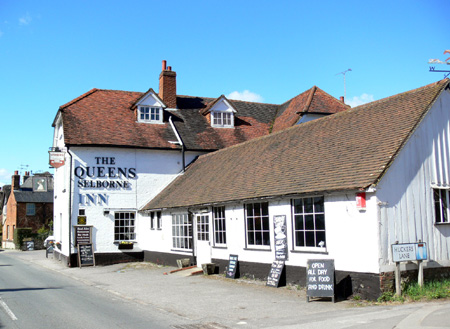 Queens Arms - Selborne - Hampshire - W.H. Hudson, Josephine Tozier