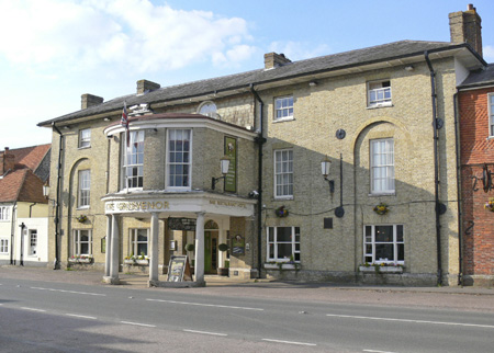 Gosvenor Hotel - Stockbridge - Hampshire - H.G. Wells