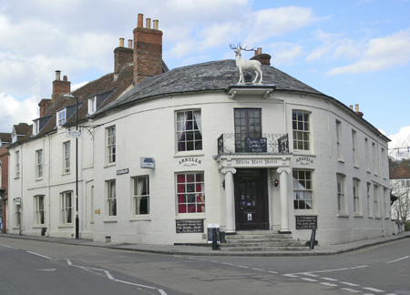 White Hart - Whitchurch - Hampshire - Charles Kingsley, Lord Denning