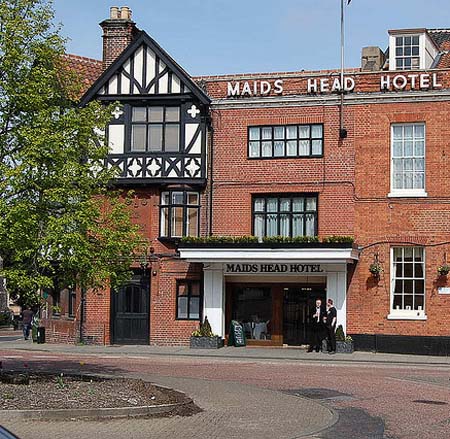 Maid's Head - Norwich - Norfolk - John Paston, Josephine Tozier