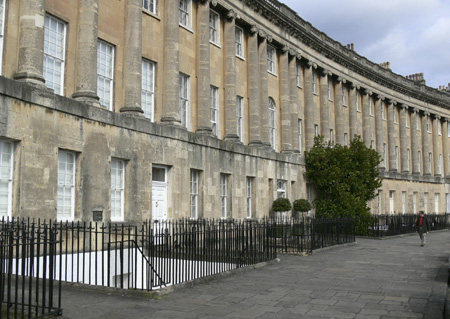 Royal Crescent Hotel Bath - association with Colin Dexter