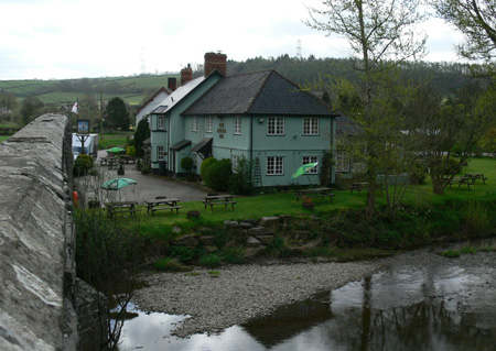 Anchor Inn - Exbridge - Somerset - R. D. Blackmore